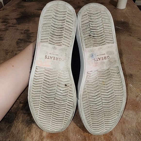 GREATS Brooklyn Black Sneakers 10 - Picture 3 of 10